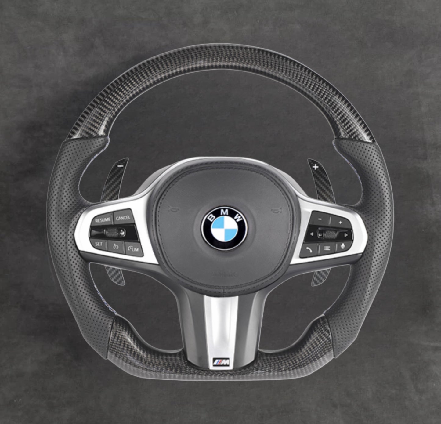 Standard Edition Carbon Fiber Steering Wheel Leather G-Series F91/F92/ F93/F95/F96/F90 LCI/F87 LCI