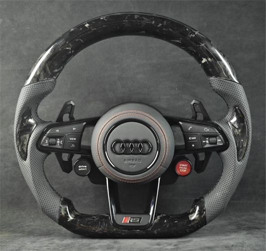 Carbon Fiber Steering Wheel Alcantara R8/TT/TTS/TTRS