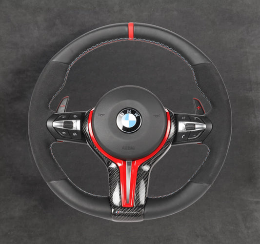 Red Edition Steering Wheel Alcantara/Leather F-Series