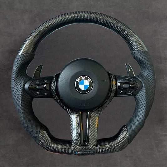 Carbon Fiber Steering Wheel Leather F-Series