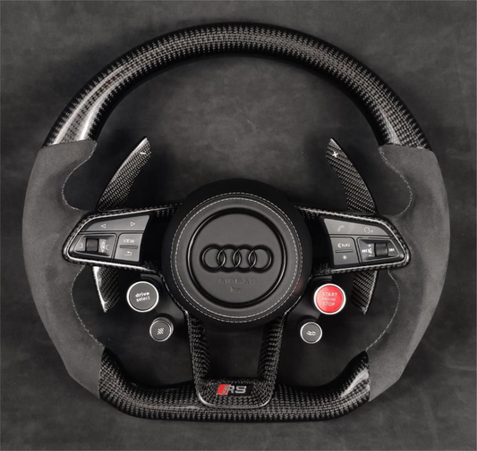 Carbon Fiber Steering Wheel Leather R8/TT/TTS/TTRS