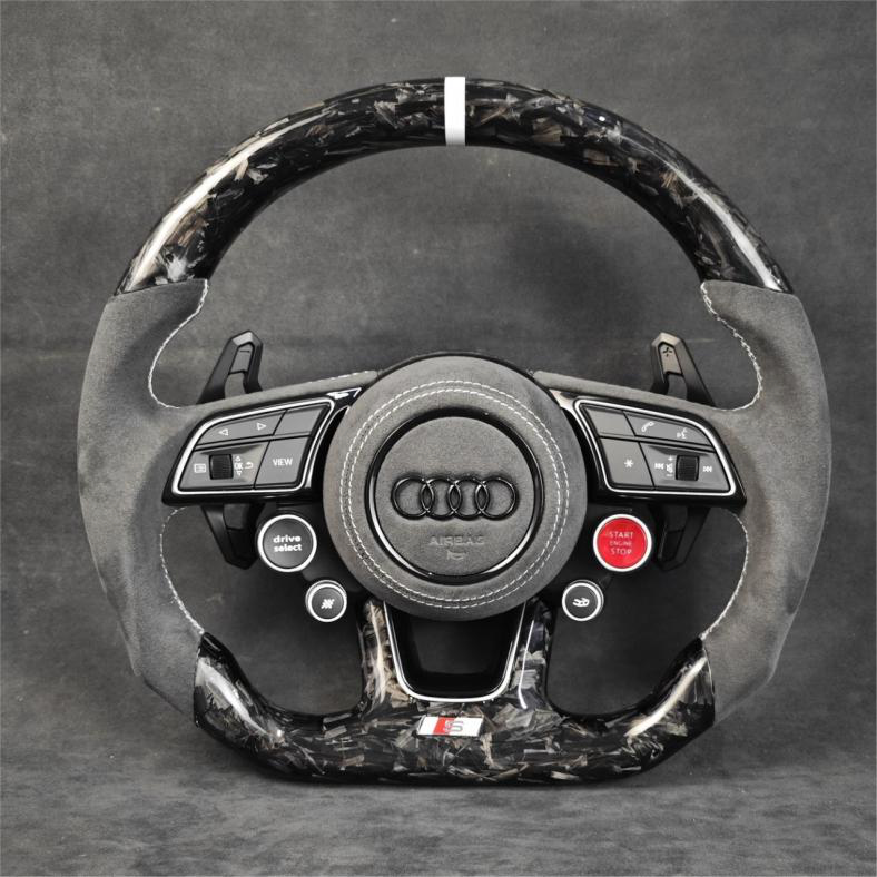 Forged Carbon Fiber Steering Wheel Alcantara A3/S3/RS3
