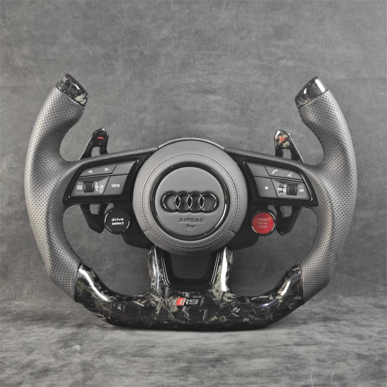 Special Edition Carbon Fiber Steering Wheel Leather A4/A5/Q5/S4/S5/SQ5/RS4/RS5